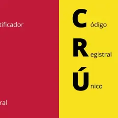 El CRUF es un identificador único y registral.