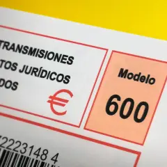 Documento oficial Modelo 600, necesario para la cancelación de hipoteca y otros trámites.