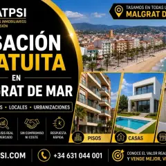 Tasación gratuita de locales comerciales en Malgrat de Mar. CATPSI ofrece valoración profesional, análisis de mercado y respuesta rápida.