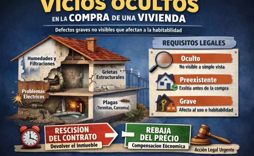 Vicio oculto en vivienda - Claves para reclamar y evitar sorpresas