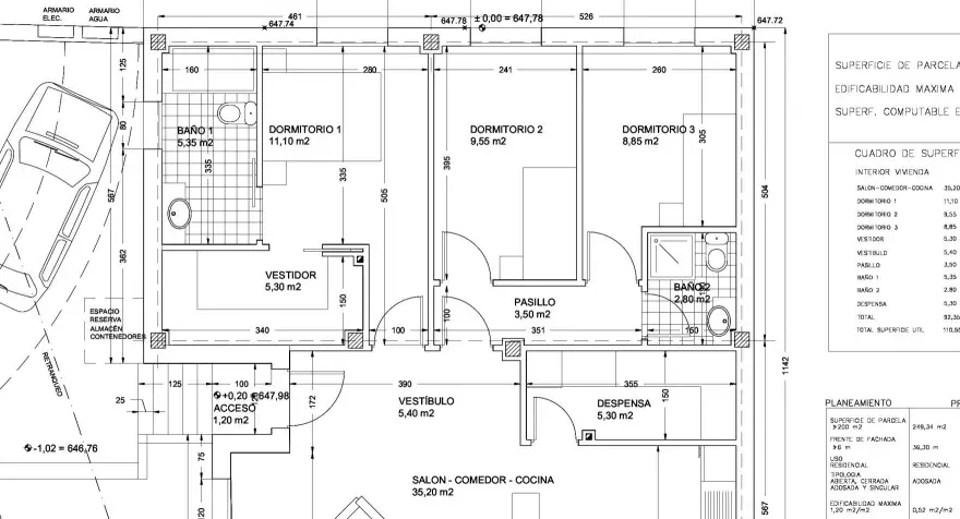 Proyecto de ejecución vivienda unifamiliar - Guía completa