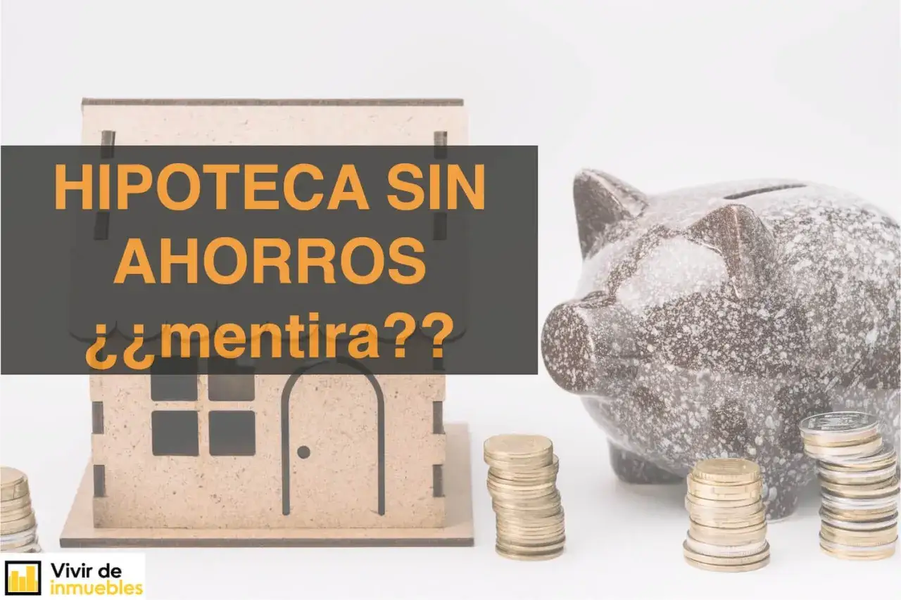 Casa de juguete, hucha y monedas. ¿Es posible pedir hipoteca sin ahorros?